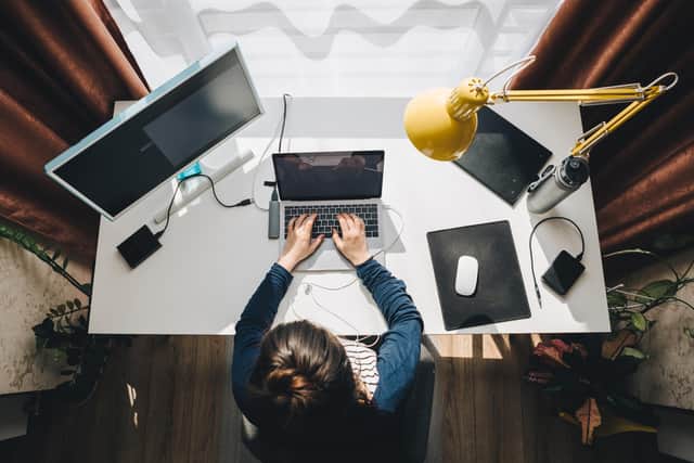 UUEPC's analysis shows that despite a move back to the office, levels of homeworking across the UK in 2023 have more than doubled compared to pre-pandemic, 31.3% compared to 14.4% in 2019. Yet, the uptake of remote working in NI is the lowest of all 12 UK regions at 17.3% (generic pic)