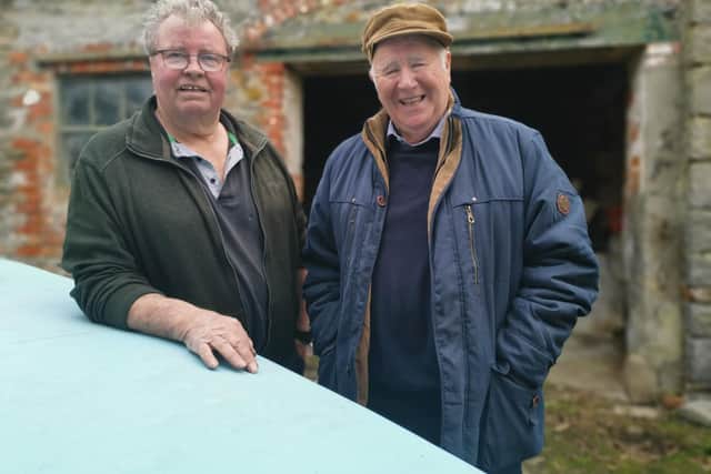 John Scott and Jim Lindsay who appear in the new series of Keepers of the Lough on UTV