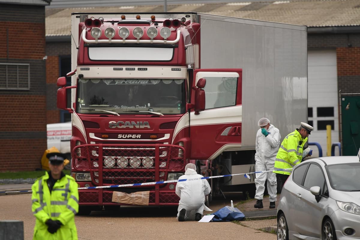 NI haulage boss Caolan Gormley on trial accused of involvement with people smuggling ring linked to 39 lorry deaths