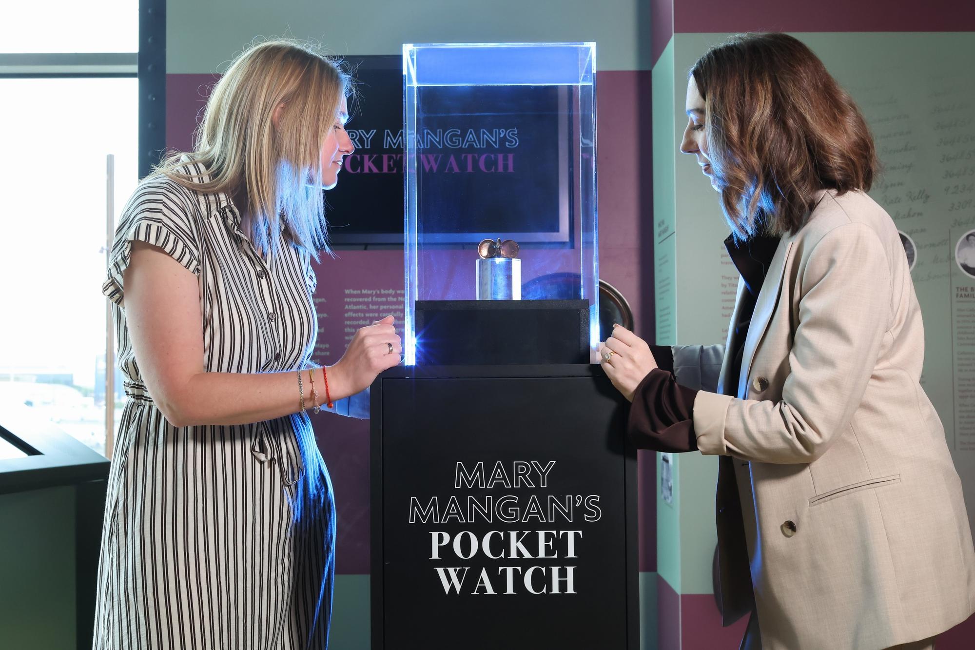 Tragic Titanic passenger's watch goes on display in Belfast