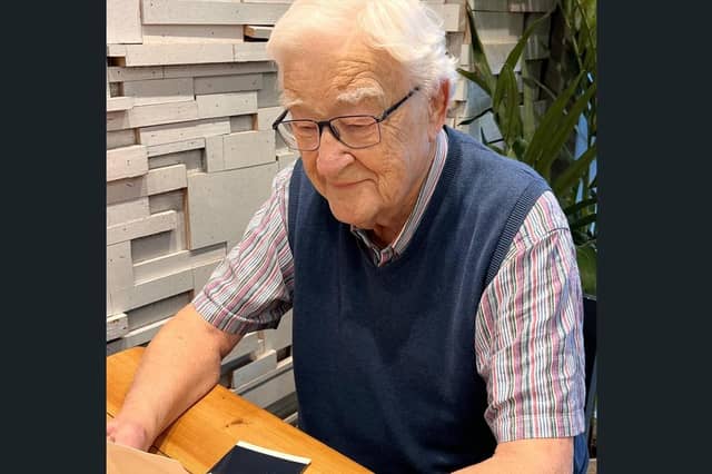 George Clarke remembering the Belfast Blitz of 1941, when he was only six years of age.