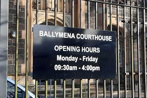 The case was heard at Antrim Magistrates Court, sitting in Ballymena.