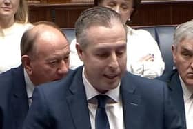 Education Minister Paul Givan told his Stormont scrutiny committee that work on the Strule shared campus in Omagh is at a 'critical juncture'
