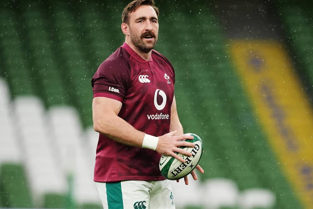 Ireland's Jack Conan is embracing the challenge of taking on South Africa