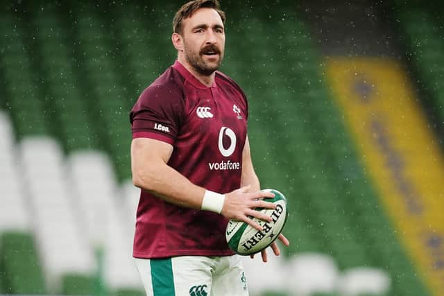 Ireland's Jack Conan is embracing the challenge of taking on South Africa