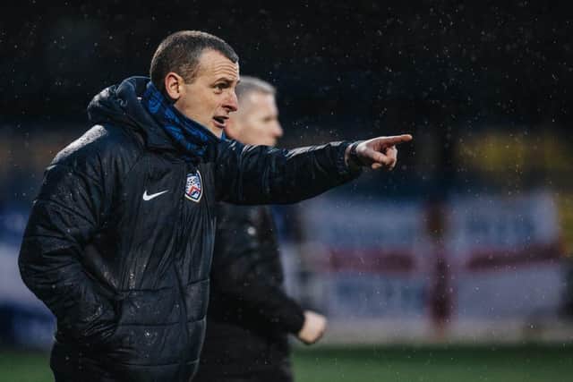 Oran Kearney is trying to navigate through an injury crisis at the Coleraine Showgrounds