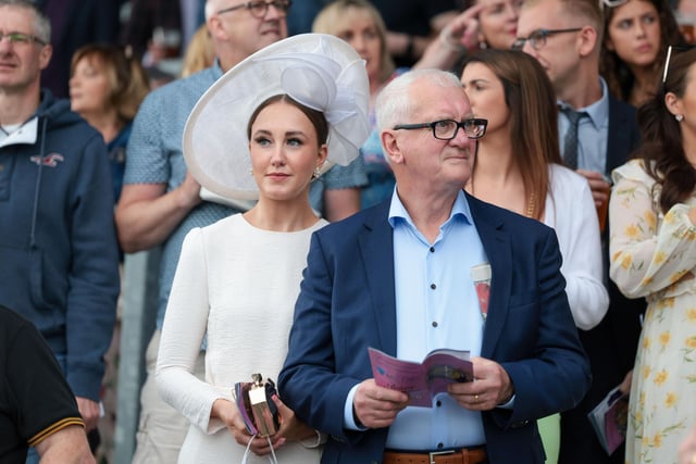 Press Eye - Belfast - Northern Ireland - 28th August 2023

Downpatrick Racecourse Ladies day Featuring the Most Appropriately Dressed Lady" and "Best Dressed Gentleman" Competitions.

Picture by Matt Mackey/PressEye:-