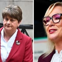 Arlene Foster reacts to Michelle O'Neill's claim that unionists have a problem with a female First Minister