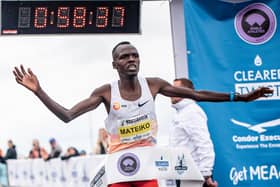 Kenyan star Daniel Mateiko has eyes on becoming the first man to break 58 minutes for the half marathon on UK or Irish soil