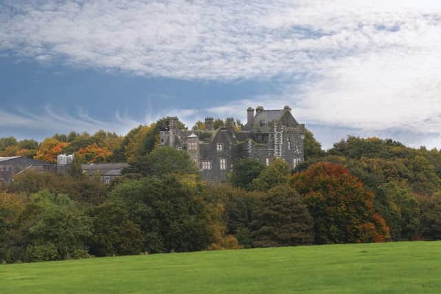 Tayto Group, Northern Ireland’s iconic crisp brand, has seen its sales soar from £250.3million in 2023 to £271.2million in 2024, with profits nearly doubling to £15.3 million. Pictured is the firm's headquarters at Tayto Castle – a 500-year-old landmark that’s been home to their operations since day one, and where the crisps are still made today