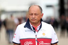 Frederic Vasseur, who will take over as Ferrari team principal after leaving his role with Alfa Romeo.