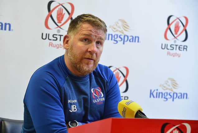 Ulster defence coach Jonny Bell. (Photo by Arthur Allison/Pacemaker Press)