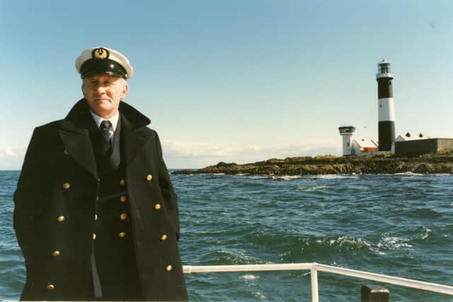 After more than a century of protecting seafarers off Ulster's coast the Mew Island lighthouse went it alone in March 1996 as a fully automated station. The change means there are no longer any manned lighthouses off the Ulster coast. For its last light-keeper, Anthony Burke, left, it was a sad day. Picture: News Letter archives/Darryl Armitage