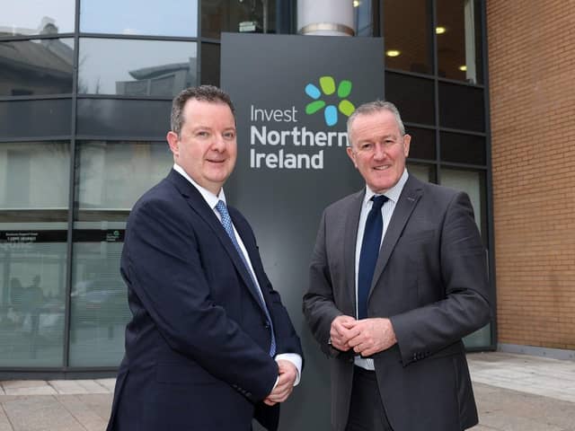 In his first official meeting as Economy Minister, Conor Murphy met with the newly appointed CEO of Invest NI Kieran Donoghue