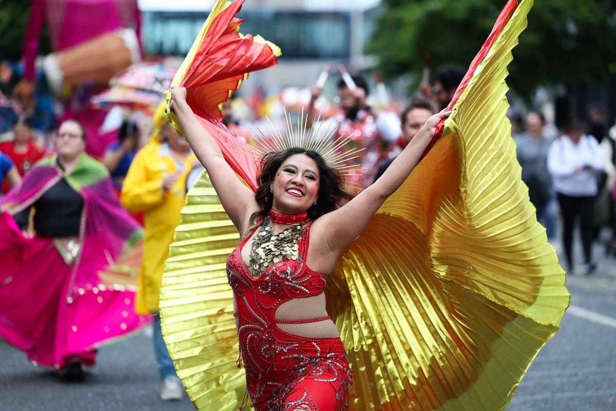 Belfast Mela Festival: Carnival parade through the city as annual festival gets into full swing