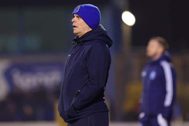 Dungannon Swifts manager Rodney McAree. (Photo by Alan Weir/Pacemaker Press)