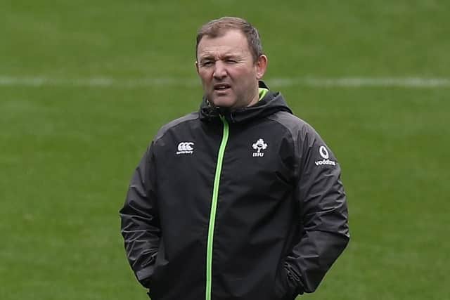 Richie Murphy, the head coach of Ireland's U20 squad. PIC: David Rogers/Getty Images