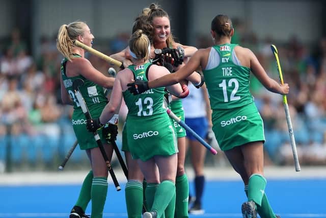 Ireland women will travel to Spain next month with hopes of qualifying for the Olympics. PIC: Hockey Ireland