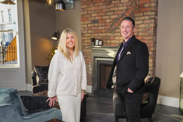Pictured at the launch of Crescent One is Andrea Kieran, director, Aurient Ltd and Anthony Kieran, managing director, Aurient Ltd. Tailored to accommodate parties up to 60, the venue offers a fully adaptable layout to suit both corporate and private events
