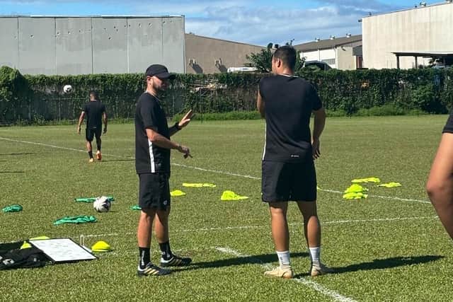 Ryan Stewart is coaching at Nelson Suburbs in New Zealand and was previously manager of Samoa. (Photo by Ryan Stewart)