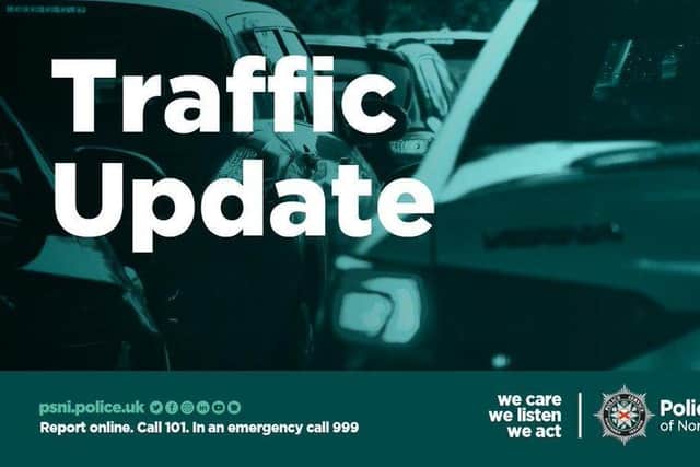 Traffic & Travel: Co Down road closed following a road traffic collision