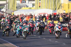 International North West 200 2023Alastair Seeley (34) leads from start to finish on his way to victory during this evenings Superstock race.Photo Stephen Davison/Pacemaker Press