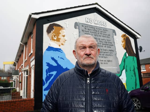 Former loyalist internee Jim Wilson from east Belfast, who was a member of the Red Hand Commando during the Troubles and was involved in dialogue with loyalist inmates inside the Maze prison in the lead up to the signing of the Good Friday Agreement in 1998. Mr Wilson said the accord has been rendered worthless due to the handling of the Brexit process and the creation of barriers between GB and NI.