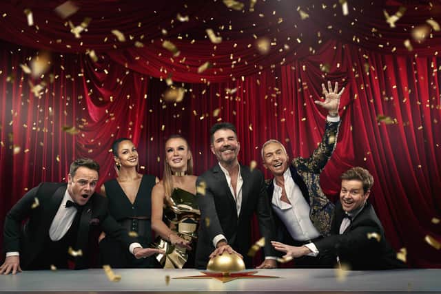 Ant & Dec and Alesha Dixon, Amanda Holden, Simon Cowell and Bruno Tonioli