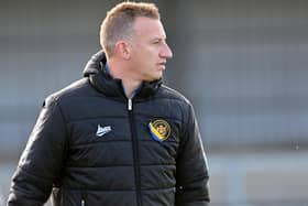 Carrick Rangers manager Stuart King says his side will embrace being underdogs against Crusaders this evening