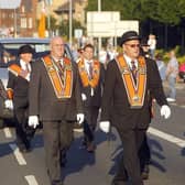 Ballymacarrett District lodge No 6 says the annual Somme Commemoration parade in east Belfast has been running since the 1920s.
Photo: Aidan O’Reilly Pacemaker Press