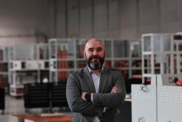 TES Power, the Northern Ireland engineering specialist recently acquired by global electrical infrastructure leader Legrand, has announced continued expansion plans following a period of significant international growth. Pictured is Michael Beagan, managing director of TES Power