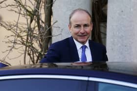 Micheal Martin said he did not accept that it was certain that Sinn Fein, which is polling as the most popular party, would be in the next Irish government
