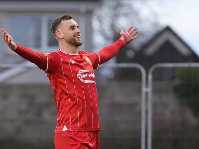 Zach Barr has enjoyed a dream start to life at Portadown. PIC: David Maginnis/Pacemaker Press