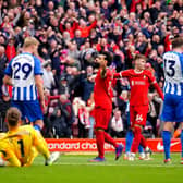 Mohamed Salah scored the winner as Liverpool beat Brighton 2-1 at Anfield to return to the top of the Premier League