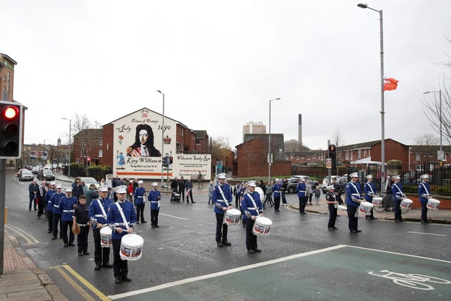 Loyalist Parade and Rally - Belfast City Centre.

Photograph by Declan Roughan