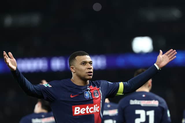 Paris Saint-Germain forward Kylian Mbappe is not on the radar of Manchester United co-owner Sir Jim Ratcliffe
