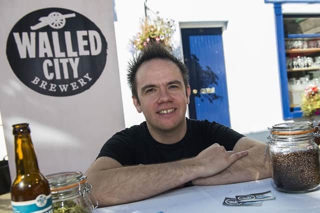 James Huey founded the pioneering Walled City Brewery in Londonderry in 2015 with wife Louise
