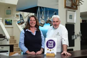 Yellow Door is operated by the husband-and-wife team Simon and Jilly Dougan (pictured), which includes a bakery, the Deli Market restaurant in Portadown, and well-known outside catering operations. The company employs 70 people across the three operations, plus casual staff for events. Last year, the company had a turnover of £3.6 million