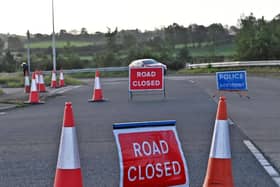 Road closed