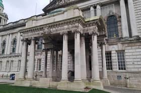 Sinn Fein's move that could approve Irish street sign bids that fail to win the support of residents came up at a council meeting in Belfast City Hall on Tuesday night.