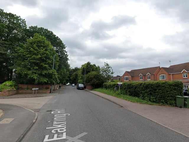 Eakring Road, Mansfield, Notts - 30mph