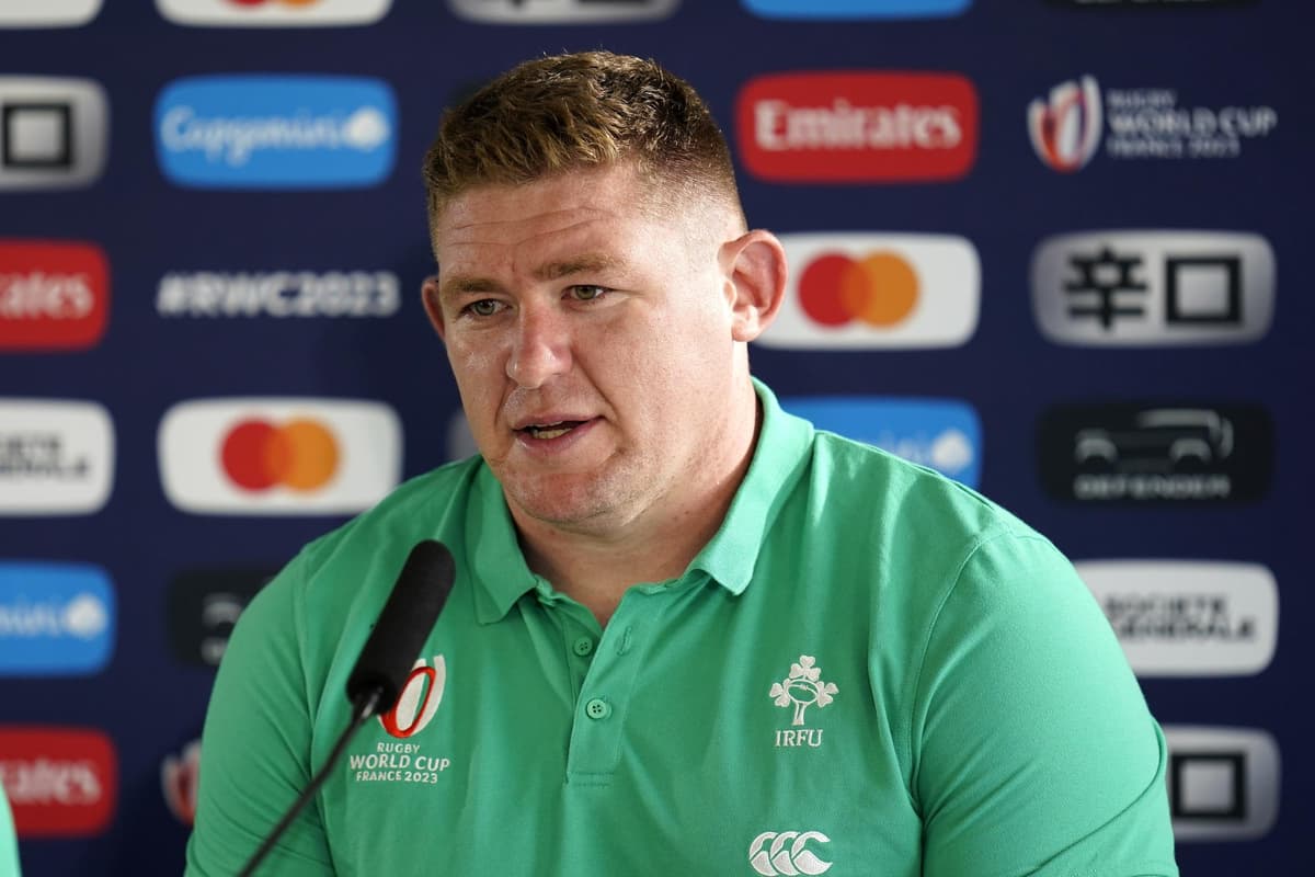 'It's (about) not being afraid of it, it's about embracing it and getting on with it,' says Irish prop Tadhg Furlong