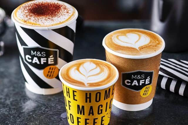 M&amp;S Recyclable Coffee Cups