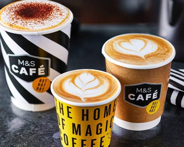 M&amp;S Recyclable Coffee Cups