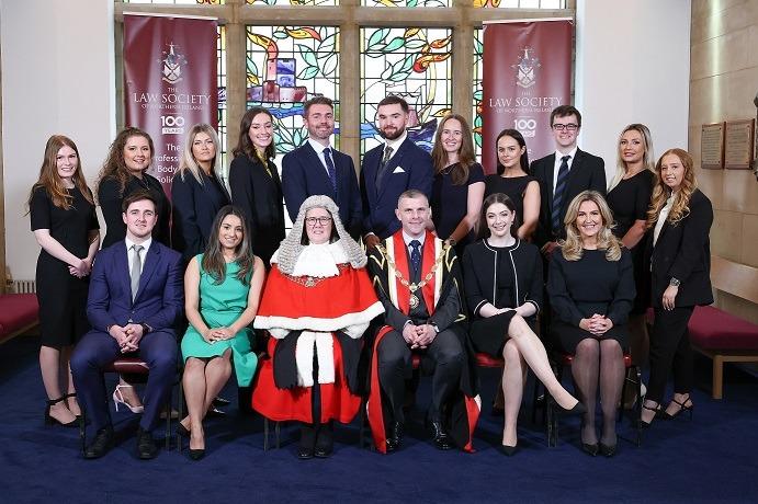 Newly admitted solicitors group