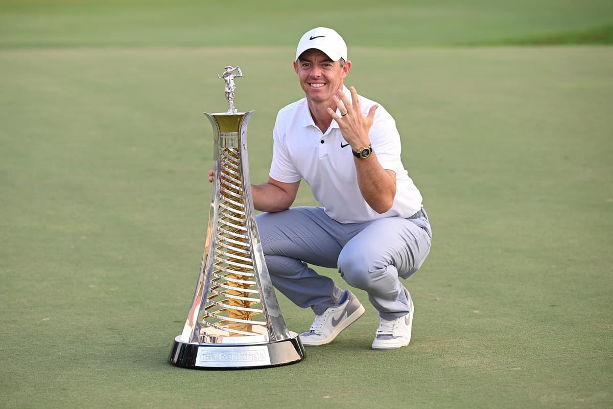 Rory McIlroy picks up Race to Dubai trophy as Nicolai Hojgaard wins DP World Tour Championship with final round 64
