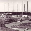 Craigavon Shopping Centre, now Rushmere, under construction. LM1310-504con