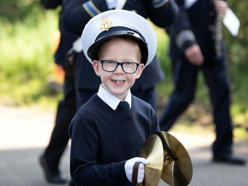 All smiles at the 'Last Saturday' parade in Killyleagh on Saturday