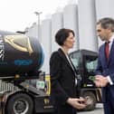 Taoiseach Simon Harris with Diageo’s Global CEO, Debra Crew
