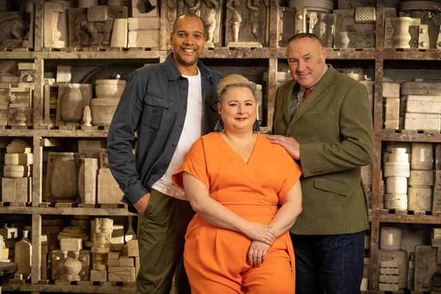 Rich, Keith and Siobhan